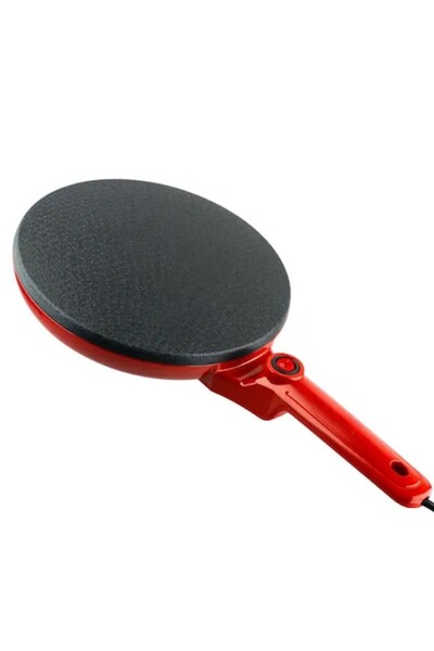 stuffix Electric crepe maker, Titanium non-stick coating, Red, 800W