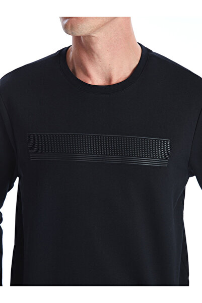 LC Waikiki Crew Neck Long Sleeve Printed Men's Sweatshirt