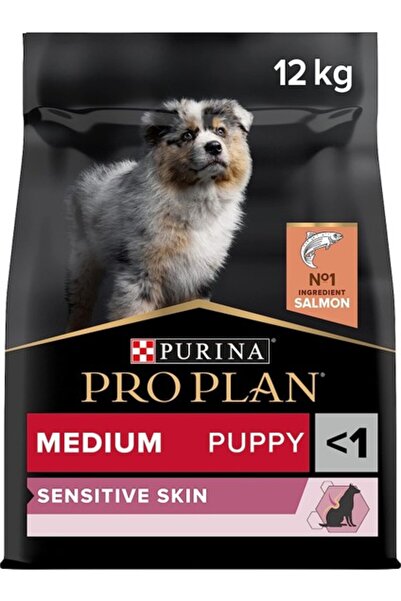 Pro Plan Proplan Medium Puppy Somon Köpek 12KG Sensitive Skin Somonlu Yavru Köpek Maması
