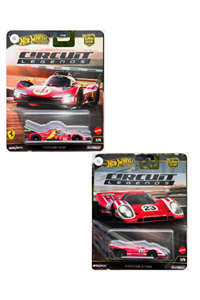 HOT WHEELS Circuit Legends Ferrari 499P - Porsche 917KH