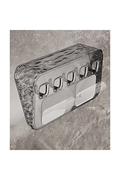 Flippy Flippy Hook Storage Rack, For Keys, Jewelry, 20.3 x 4.6 x 10.3 cm, Gray