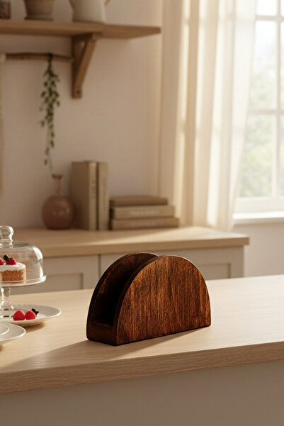 WEYNE Eloura - Wooden Tabletop Napkin Holder