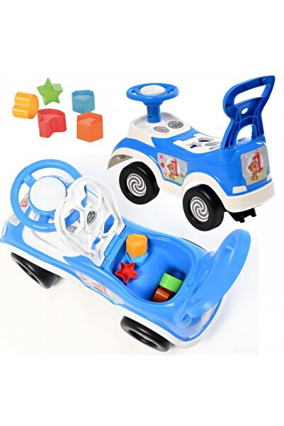 CIUPIGo Masinuta Ride-On 4 in 1 pentru copii, CIUPIGo®, 18+ luni, albastru