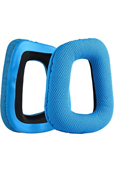 PadForce Pernițe pentru urechi Logitech G930 / G430 / G35 / F450, supraauriculare - plasă, albastre
