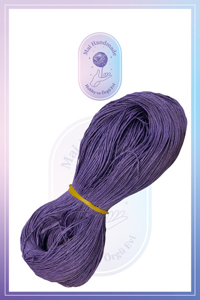Mai Handmade Hobby ve Örgü Evi Doğal Kağıt İp 300-350 Gr Yaklaşık 300-350 Met...