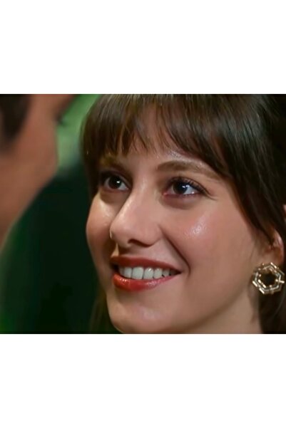 mibrillo Marka muadili geometrik küpe (Kıskanmak dizisi Nalan küpesi )