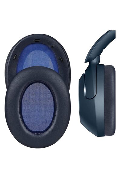 PadForce Pernițe pentru urechi pentru căști Sony WH-XB910N, Over-Ear - Albastre