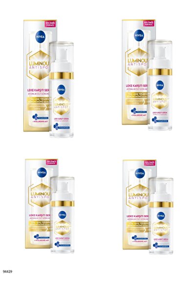NIVEA 94429 Luminous630 Anti-Blemish Serum 4 Pcs