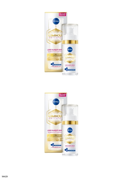 NIVEA 94429 Luminous630 Leke Karşıtı Serum 2 ADET