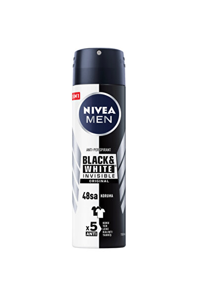 NIVEA 82241 MEN BLACK & WHITE ORIGINAL SPREY 2 ADET