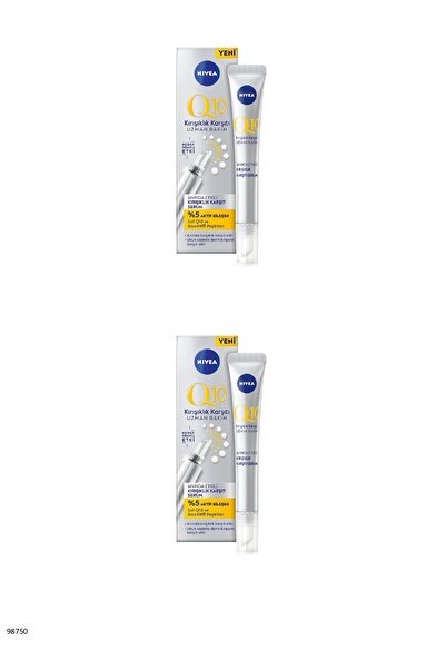 NIVEA 98750 Q10 Instant Effect Anti-Wrinkle Serum 2 Pieces
