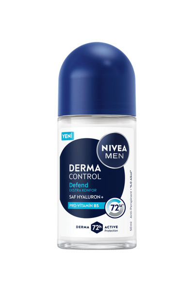 NIVEA 98952 Men Derma Control Defend Roll-On