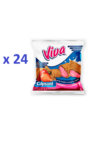 VİVA x 24 Strawberry Pillows 100 g