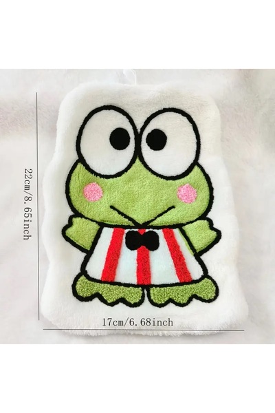 NUCA CO 1 Piece Quick-Drying Hand Towel Soft Fleece Hanging Cute Character Patterns Kitchen Adorable Decorative