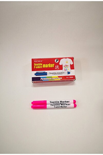 İzmir Tekstil Kalemi Kumaş Tişört Boyama T-shirt Marker XL-3008 (2 Adet)
