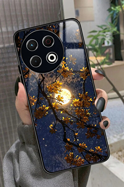TECNO Spark 30 Pro Uyumlu Van Gogh Ağaç Tablosu Tasarımlı Glossy Premium Kılıf