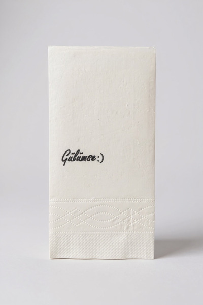 Poros Store Gülümse Baskılı Peçete 1 adet