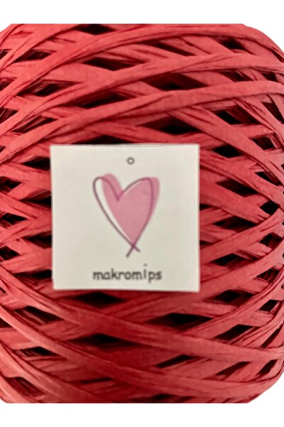 Makromİps Premium 200 Gr Raffia Hand Knitting Yarn Paper Crochet Straw Natural Bohemian Bag Supla Hat Hobby Yarn