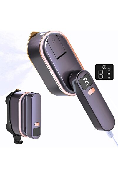 Generic ENYEE Travel Steamer Iron for Clothes - 1200W Handheld Size Portable Travel Steamer, 3 Steam Levels