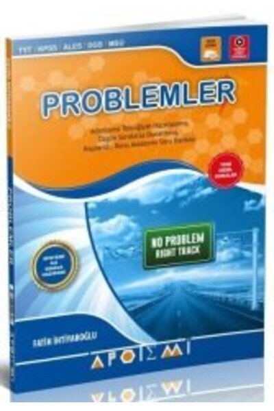 Apotemi Yayınları Apotemi YKS TYT KPSS Problemler Konu Anlatımlı Soru Bankası