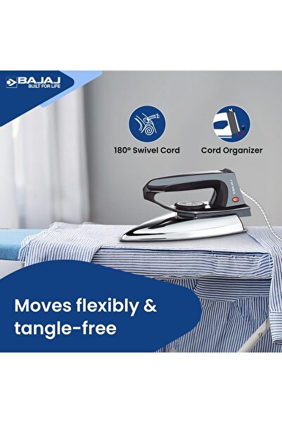 Bajaj DX-2 600W Dry Iron, Black