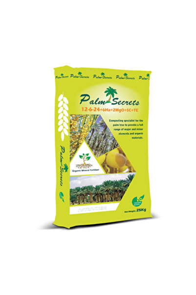 ASTRACHEM بالم سيكرتس سماد النخيل 12-6-24 عالي البوتاسيوم 25 كيلو 160 ريال