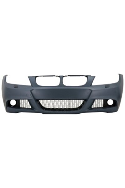 DELUXETUNING Bara Față compatibilă cu BMW Seria 3 E90 E91 FL 2008-2011 M-Technik Design, fără proiectoare de ceață