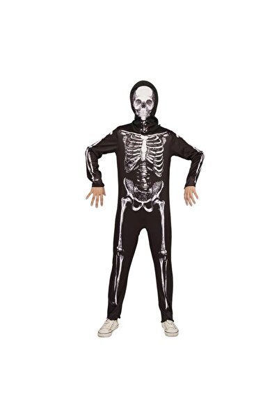 OEM Costum baieti Halloween, schelet uman, imprimeu, varsta 6 ani