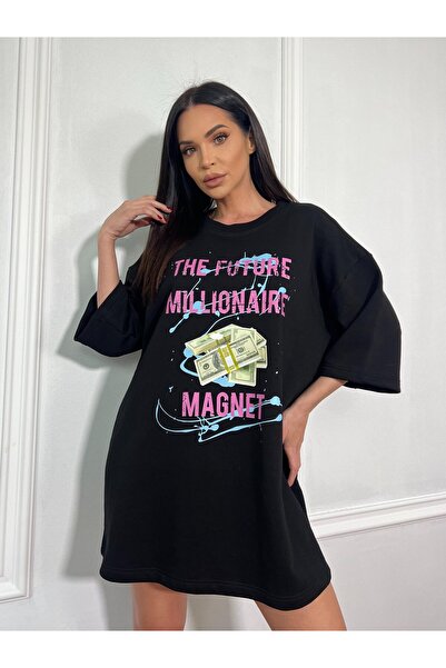 CC STORE MILLIONAIRE oversized dress shirt with an urban print and attitude