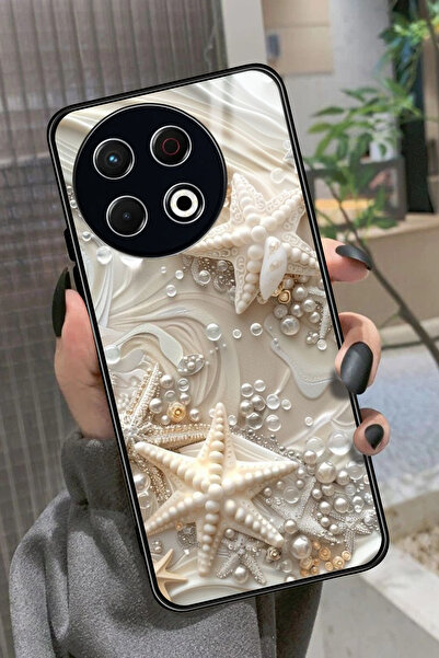 TECNO Spark 30 Pro Uyumlu İnci Tasarımlı Glossy Premium Kılıf