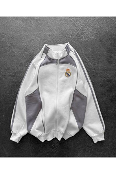 KUN SPORTSWEAR Color Blocked Pattern Premium Nostalgia Jacket Oversize Unisex