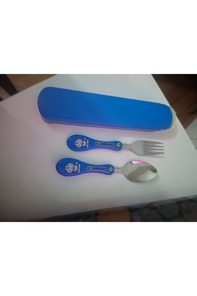 teosem Children's Spoon and Fork Set Boxed