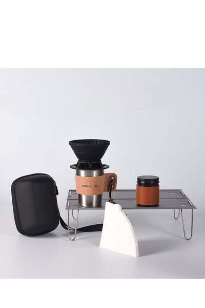 unbranded Portable Manual Coffee Maker Set for Camping and Travel