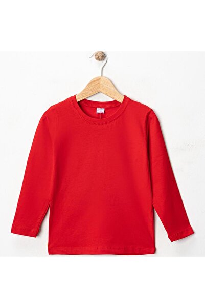 Butik Basic Uzun Kollu Düz Renk Tshirt