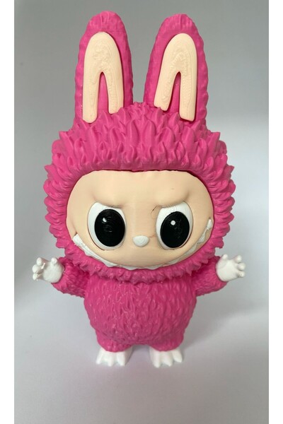 Lara Design House Labubu / Labubu Karakter Figürü / Labubu Oyuncak / Sevimli Oyuncak Labubu / Pembe Labubu