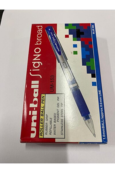 UNİ-BALL Signo Signature Pen 1.0 mm (10 Pcs) Blue