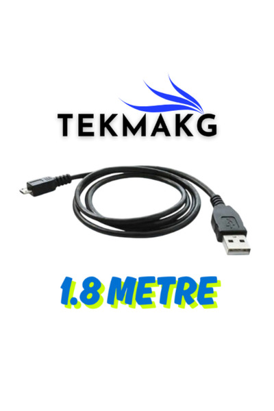 TEKMAKG PS4 Uyumlu USB Micro to USB Kablo 1.8M | Dayanıklı & Hızlı Şarj