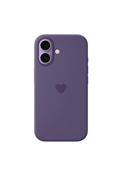 ila bags iPhone 17 Uyumlu Lansman Kalp Logolu İçi Kadife Premium Kılıf