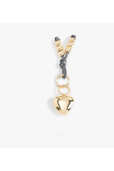 Koton Metal Aksesuarlı Kalp Anahtarlık