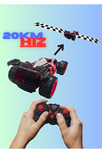 OVATEX 2.4 Ghz 7.4V Büyük Boy Uzaktan Kumandalı Hızlı Şarjlı Full Fonksiyon 30 Metre Çekim Yarış Arabası