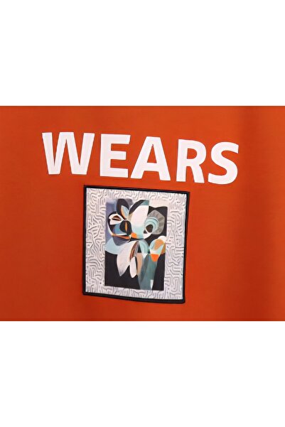 Red Planet Oversize Printed T-Shirt – Youthful Design