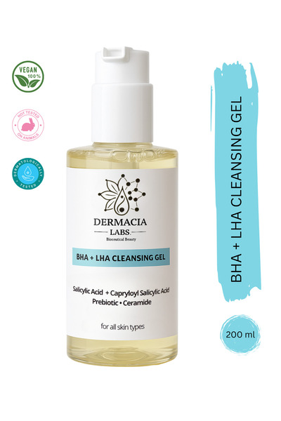 Dermacia Labs Salisilik Asit, Siyah Nokta ve Gözenek Karşıtı, Arındırıcı ve N...