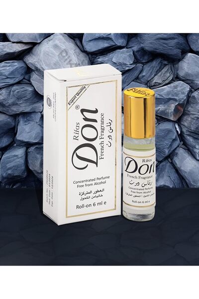 Rifas Don Concentrated Alcohol-Free Perfume Oil, 6 ml - Pack of 4