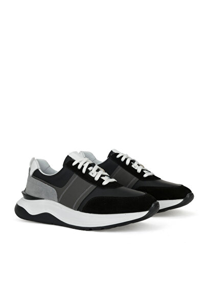 Ziya Чоловічі кросівки з натуральної шкіри 153983Z1425 Чорні