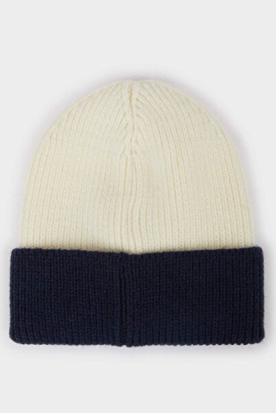 DeFacto Erkek Bebek Renk Bloklu Triko Bere F0021A525WN