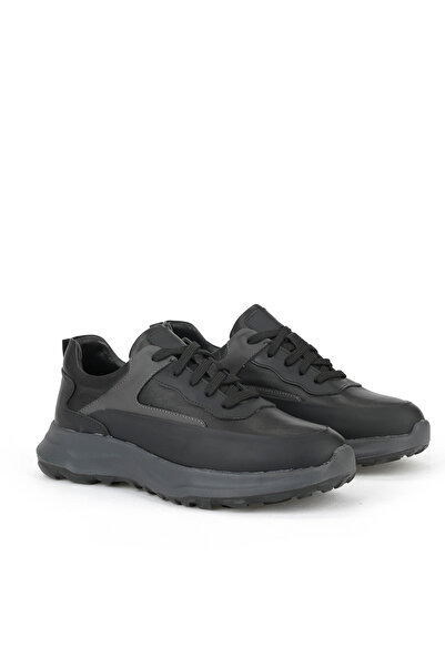 Ziya Чоловічі кросівки з натуральної шкіри 153983Z907 Чорні