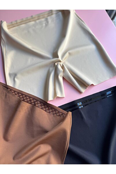 Elosia High Waist 2-Pack Seamless Mini Women's Corset Leggings with Non-Slip Silicone Band