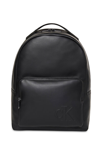 Calvin Klein Fekete férfi hátizsák BOLD CK ROUND BACKPACK