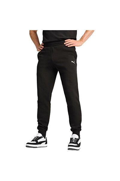 Puma Pánske tepláky Ess Fl Cl, čierne