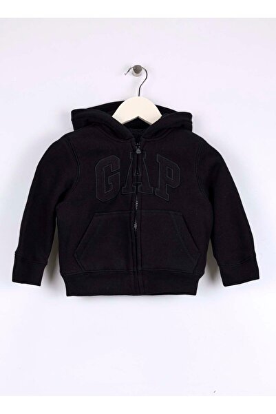 GAP Printed Boy's Black Sweatshirt 789813003